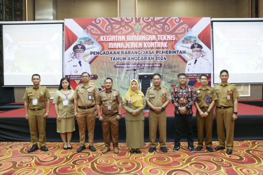 Biro PBJ Setda Provinsi Kalimantan Tengah